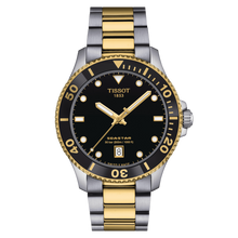 Load image into Gallery viewer, Tissot Seastar 1000 40mm in 2 tone Bracelet
