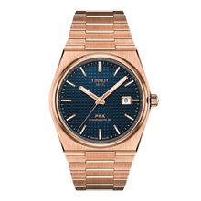 Load image into Gallery viewer, Tissot PRX 40mm Rose Gold in Blue Dial