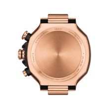 Load image into Gallery viewer, Tissot T-Race Chronograph in Black Dial and Rosegold PVD Coating Case