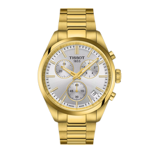 Load image into Gallery viewer, Tissot PR 100 Chronograph in Yellow Gold Bracelet
