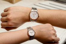 Load image into Gallery viewer, Pair I: Tissot Le Locle Auto Lady RG 2Tone T006.207.22.038.00 & Gents Powermatic 80 RG 2Tone T006.407.22.033.00