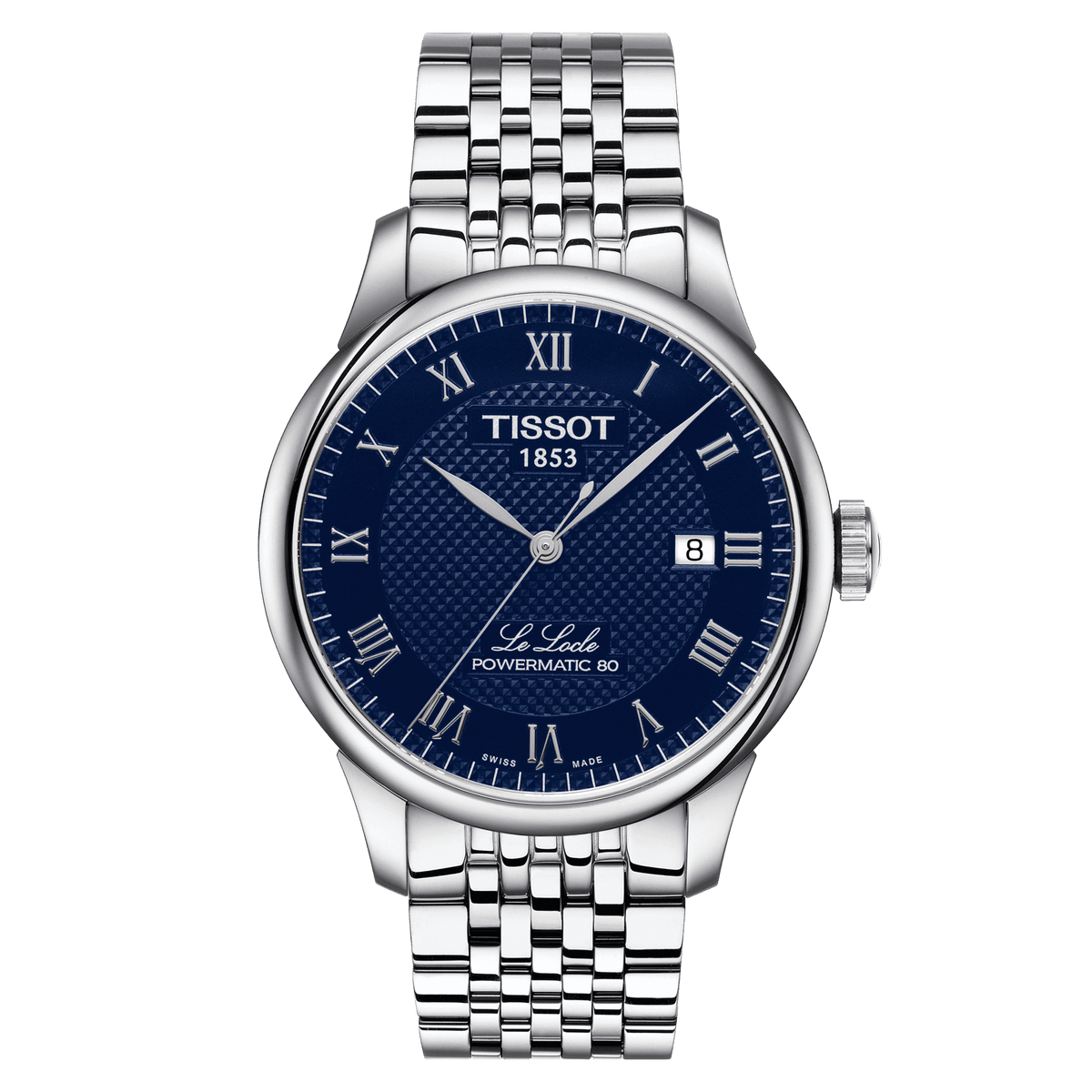 Tissot Le Locle Powermatic 80 in Steel Bracelet