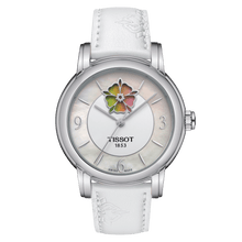 Load image into Gallery viewer, Tissot Lady Heart Flower Powermatic 80 in leather strap