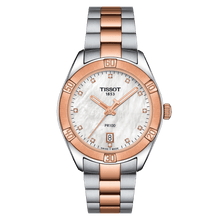 Load image into Gallery viewer, Tissot PR 100 Sport Chic with diamonds Rose Gold 2Tone
