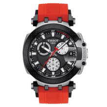 Load image into Gallery viewer, Tissot T - Race Chronograph in Red Silicone Strap