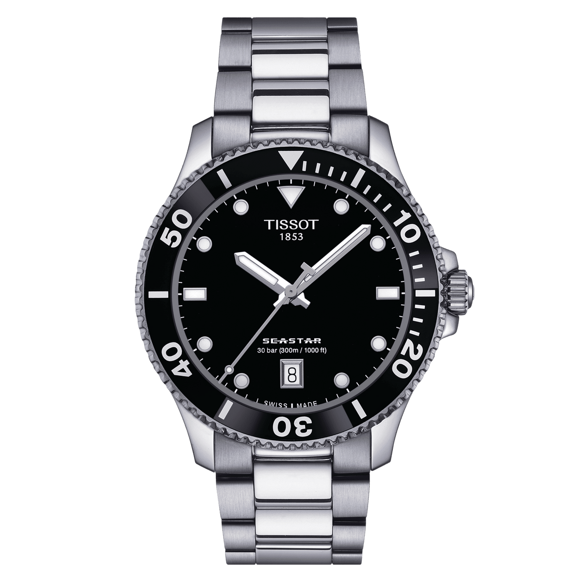 Tissot Seastar 1000 40MM in Steel Bracelet