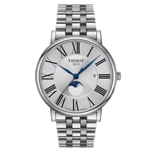 Load image into Gallery viewer, Tissot Carson Premium Gent Moonphase in Stainless Steel Bracelet