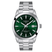 Load image into Gallery viewer, Tissot Gentleman Powermatic 80 Silicium in Steel Bracelet (Green Dial)