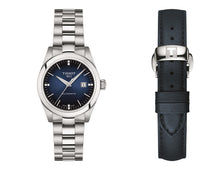 Load image into Gallery viewer, Tissot T-My Lady Automatic with Diamonds in Steel Bracelet (comes with an extra leather strap)