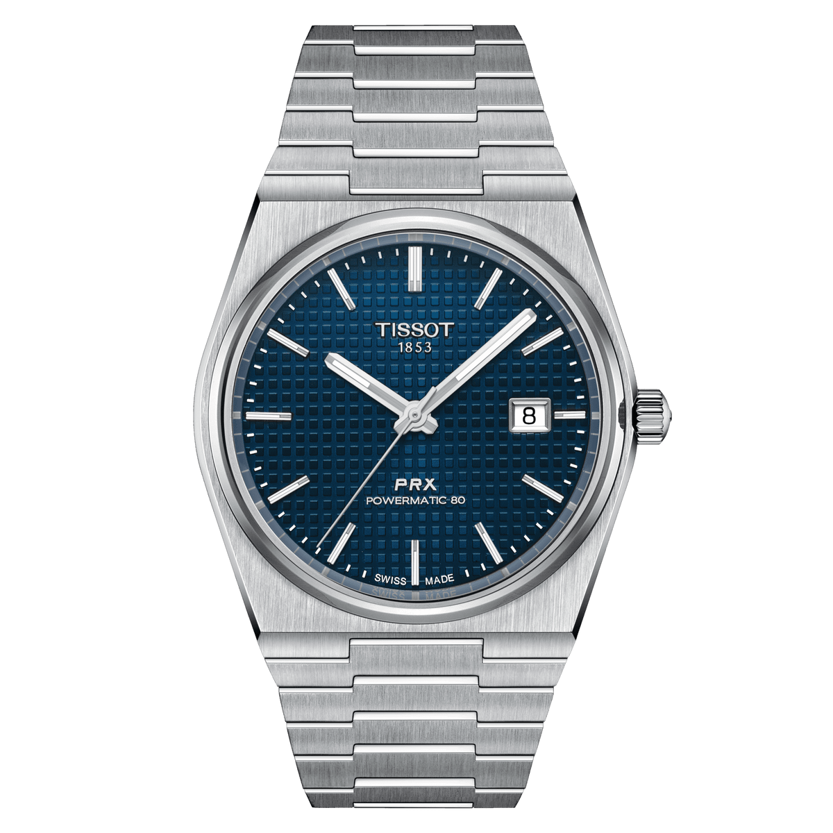 Tissot PRX Powermatic 80 in Steel Bracelet