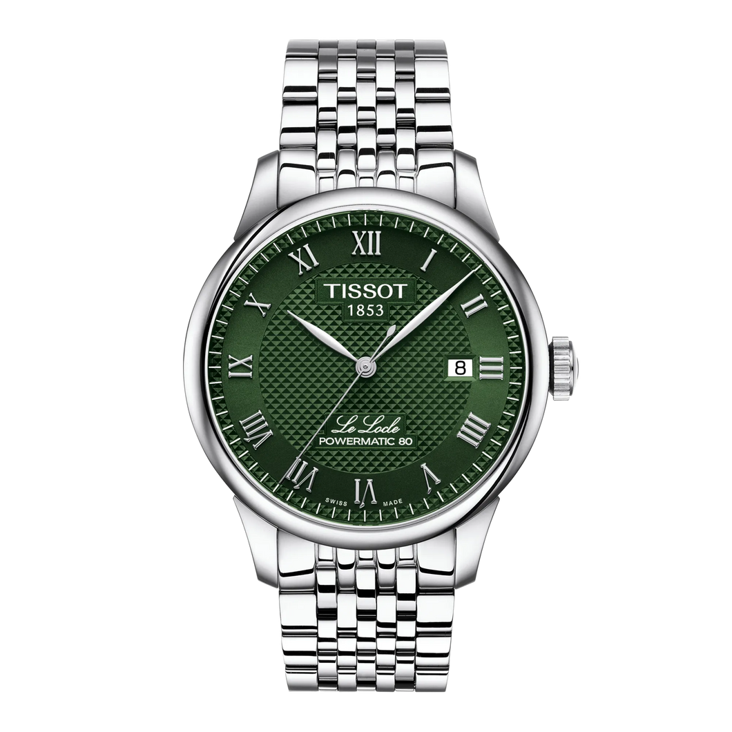 Tissot Le Locle 39.3mm in Green Dial