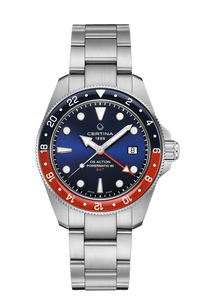 DS Action GMT Powermatic 80 in Blue Dial