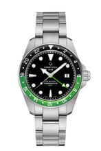 Load image into Gallery viewer, DS Action GMT Powermatic 80 in Black Dial
