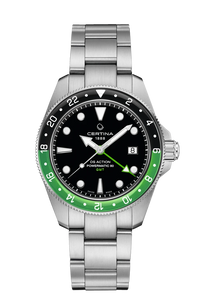 DS Action GMT Powermatic 80 in Black Dial