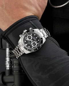 DS Action Diver Chrono in Black Dial