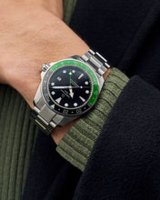 Load image into Gallery viewer, DS Action GMT Powermatic 80 in Black Dial
