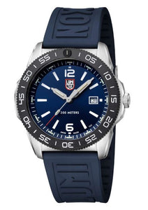 Men's Luminox Pacific Diver Blue Dial and Band 200 M WR Dive Watch XS.3123.DF