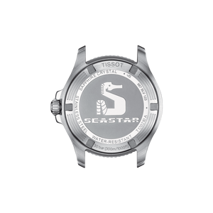 Tissot Seastar 1000 Quartz 36mm Black dial Two Tone Bracelet