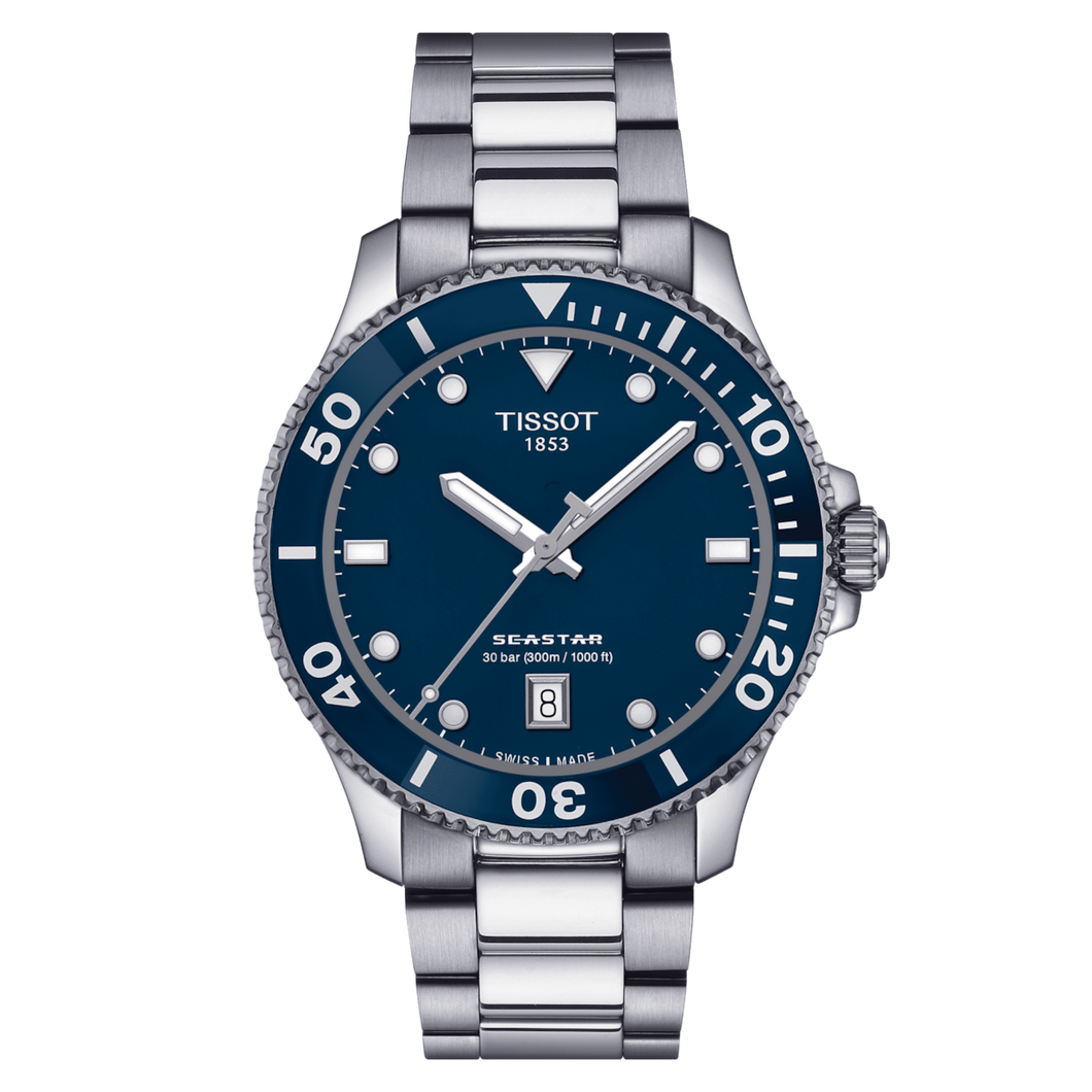 Tissot Seastar 1000 40MM in Steel Bracelet