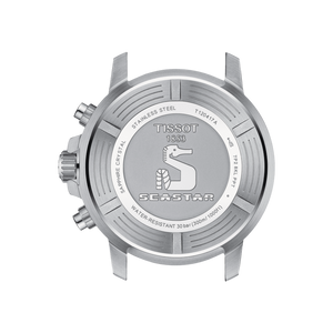 Tissot Seastar 1000 Chronograph in Grey Textile Strap