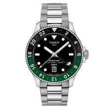 Load image into Gallery viewer, Tissot Seastar 1000 Quartz GMT in Stainless Steel Bracelet
