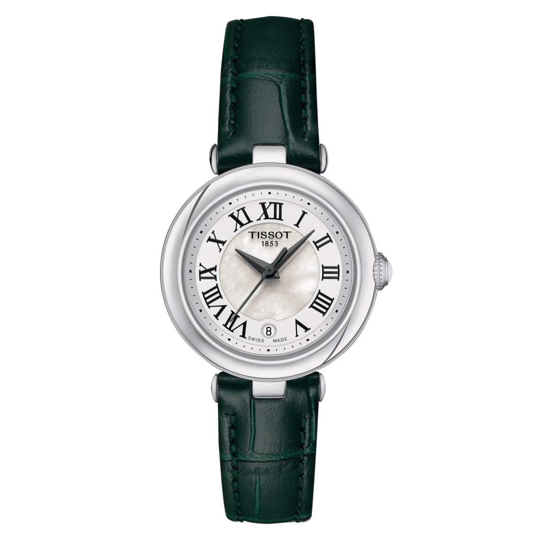 Tissot Bellissima 26MM in Green Leather Strap