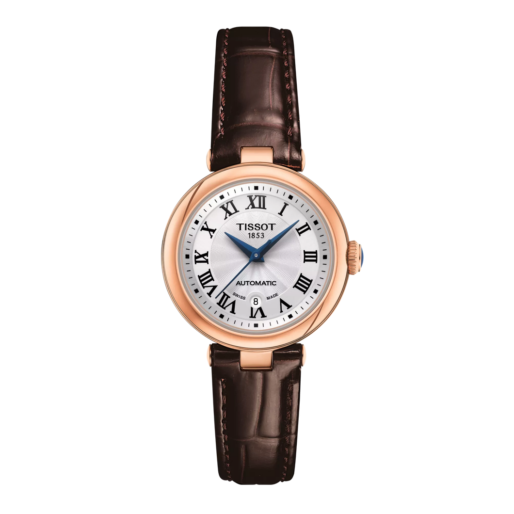 Tissot Bellissima Automatic in Brown Leather Strap