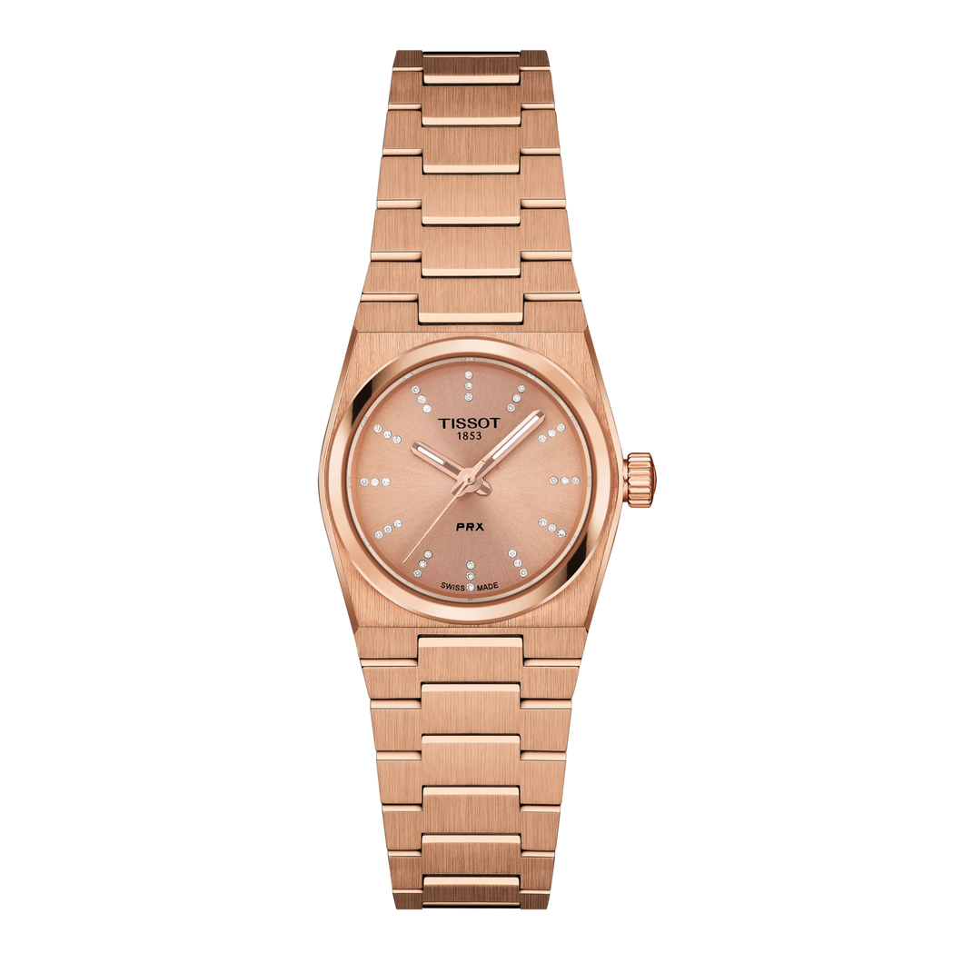 Tissot PRX 25mm in Rose Gold Bracelet