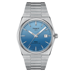 Tissot PRX Powermatic 80 40mm in Ice Blue Chameleon Dial