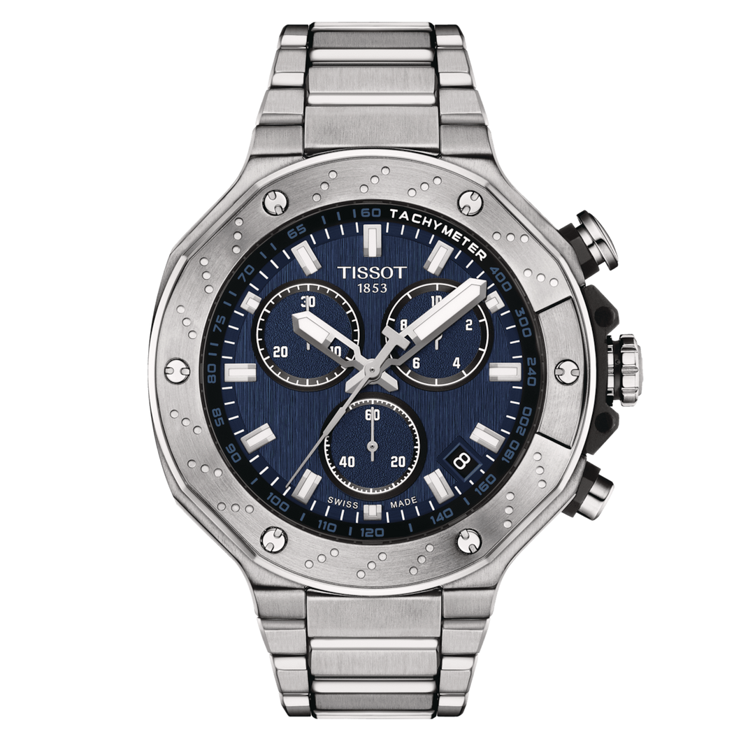 Tissot T-Race Chronograph in Blue Dial