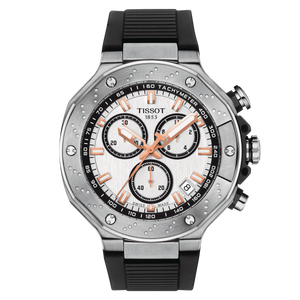 Tissot T-Race Chronograph in White Dial and Stainless Steel Case