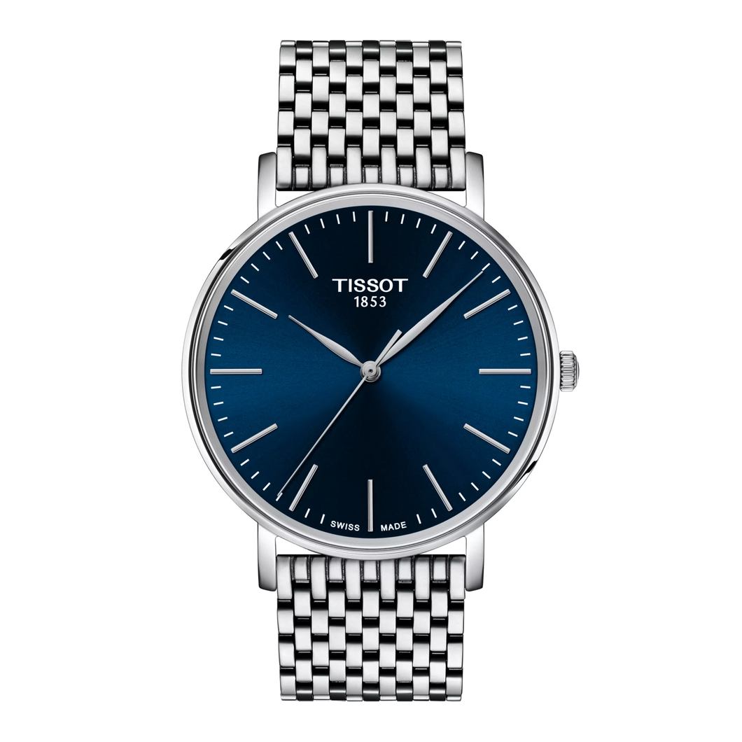 Tissot Everytime 40mm Stainless Steel in Blue Dial