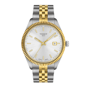 Tissot Ballade 40mm in Yellow Gold Two Tone Bracelet