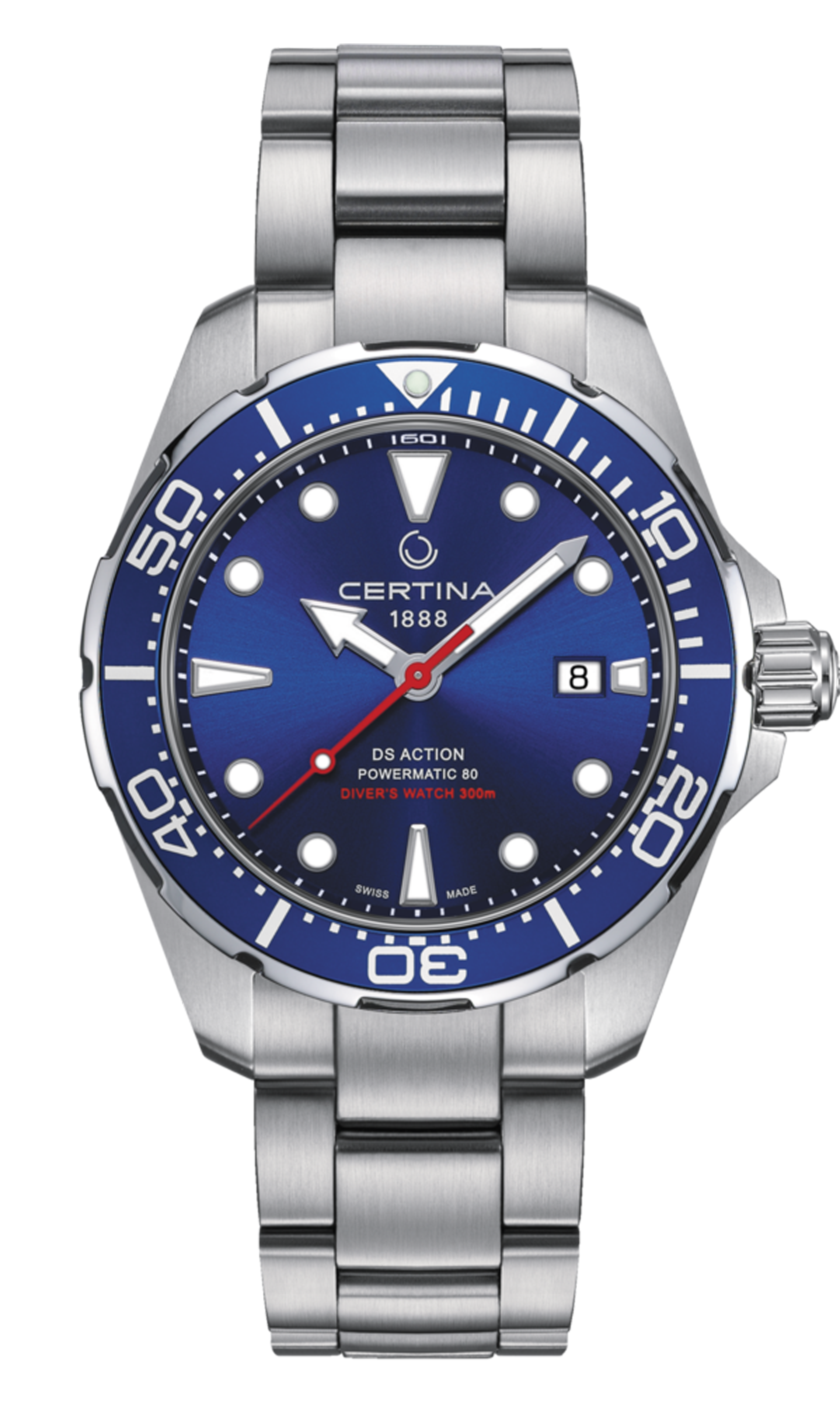 DS Action Diver Powermatic 80 Blue