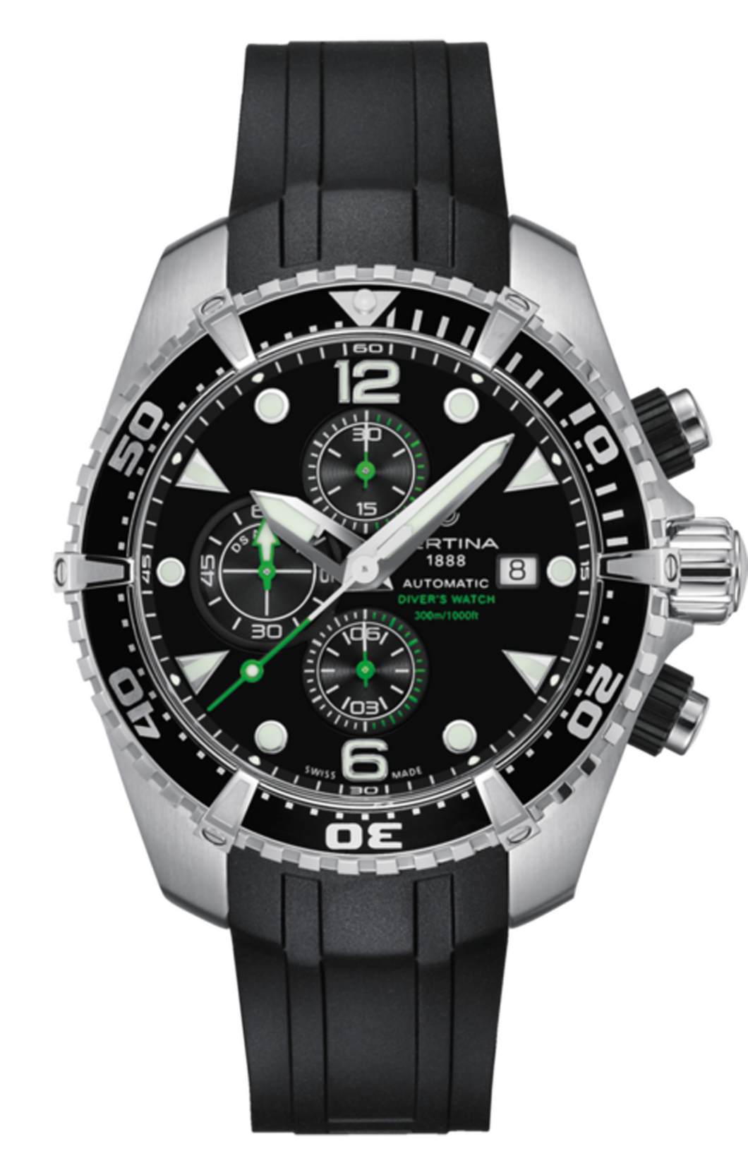 DS Action Diver Chronograph Automatic Rubber