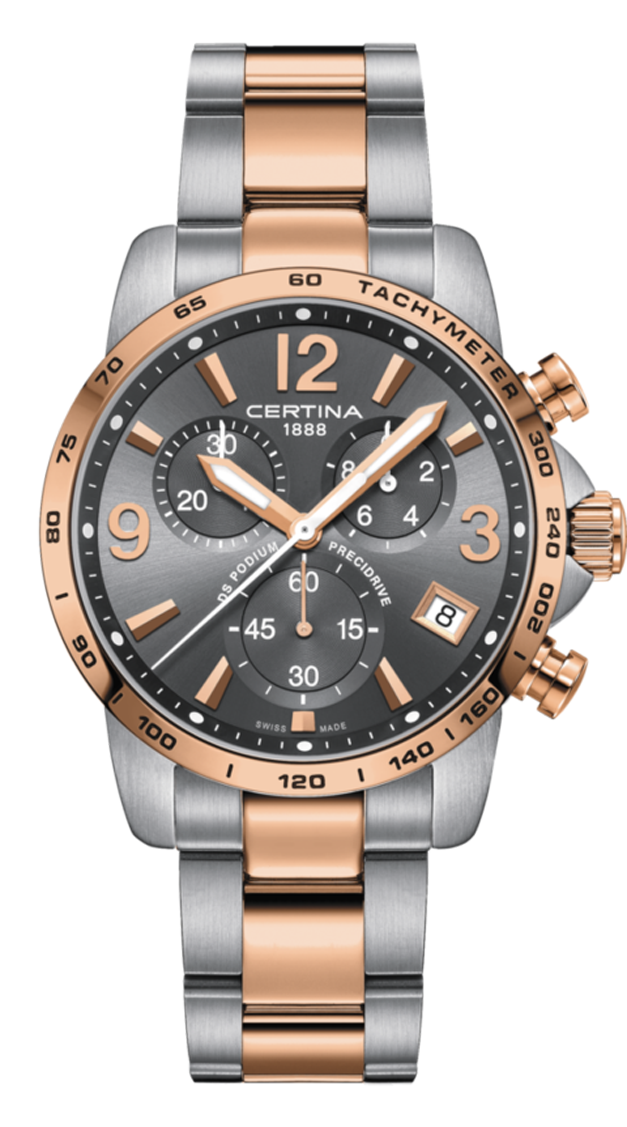 Certina ds 2025 podium gmt titanium