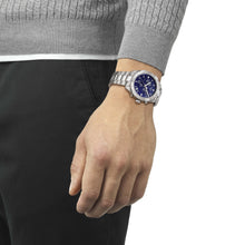 Load image into Gallery viewer, Tissot PR 100 Sport Gent Chronograph, blue dial in steel b&#39;let
