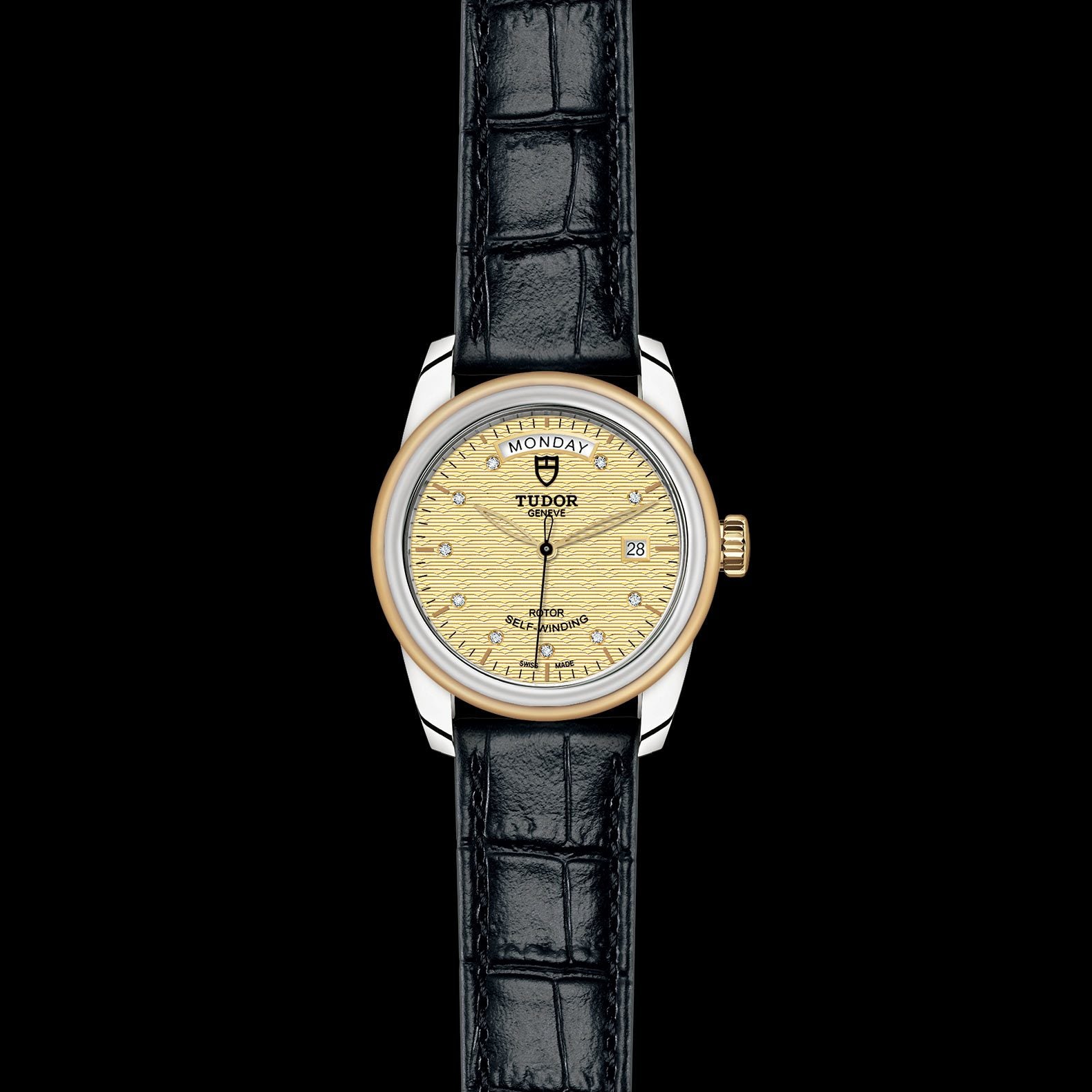 TUDOR Glamour Date+Day