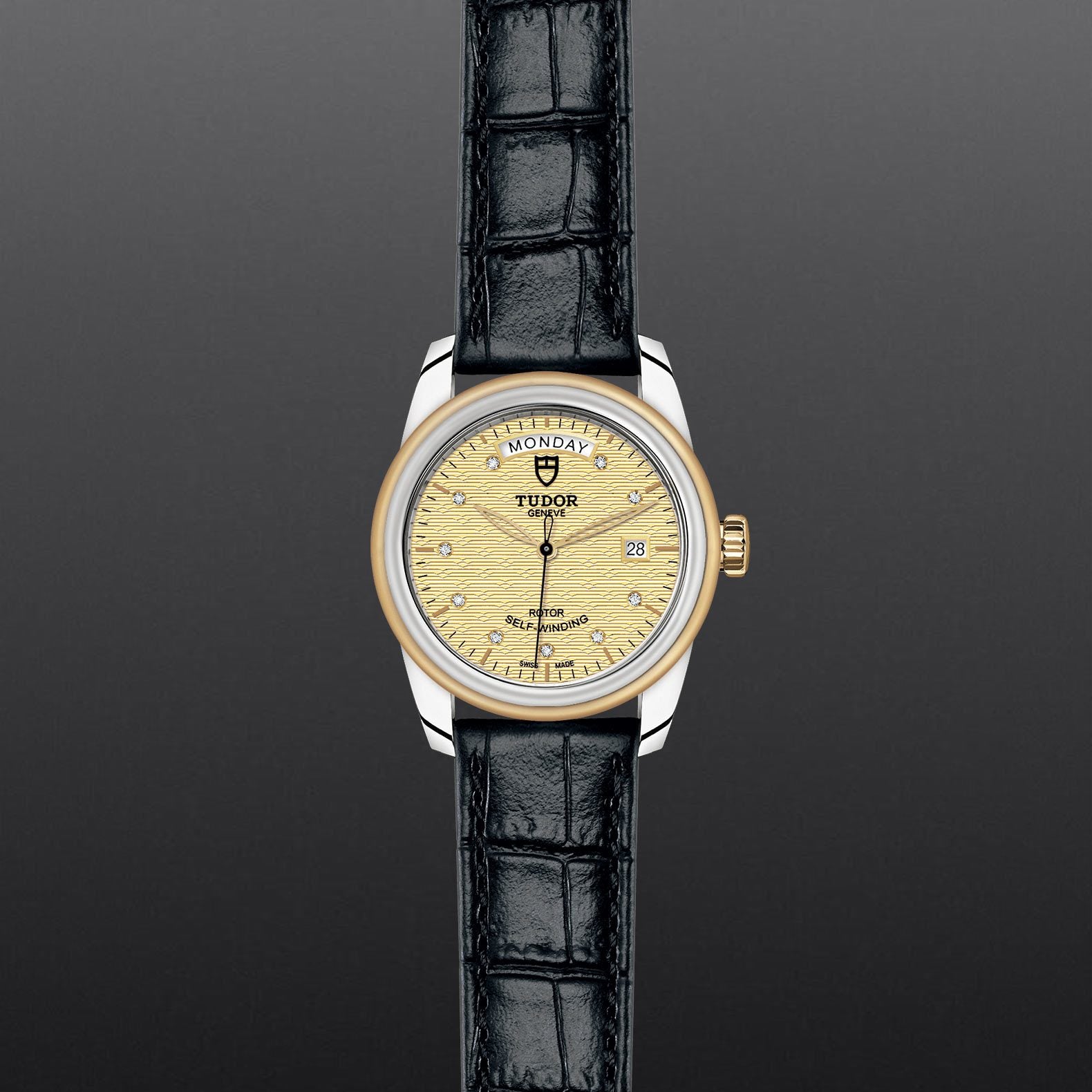 TUDOR Glamour Date+Day