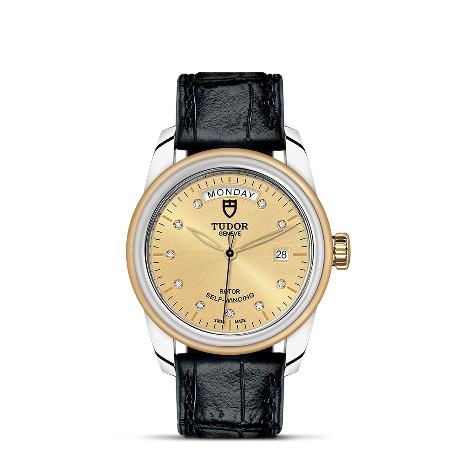 TUDOR Glamour Date+Day