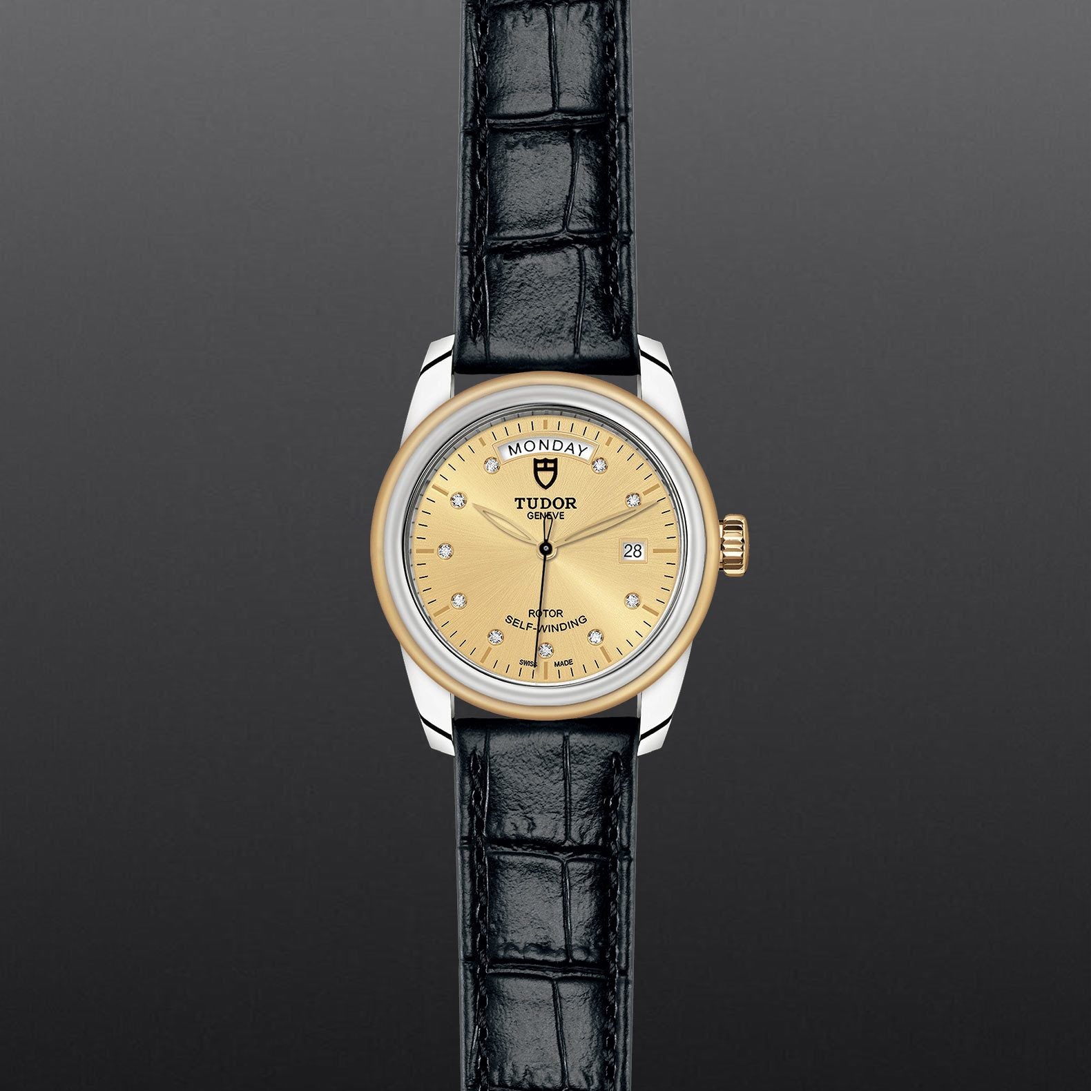 TUDOR Glamour Date+Day