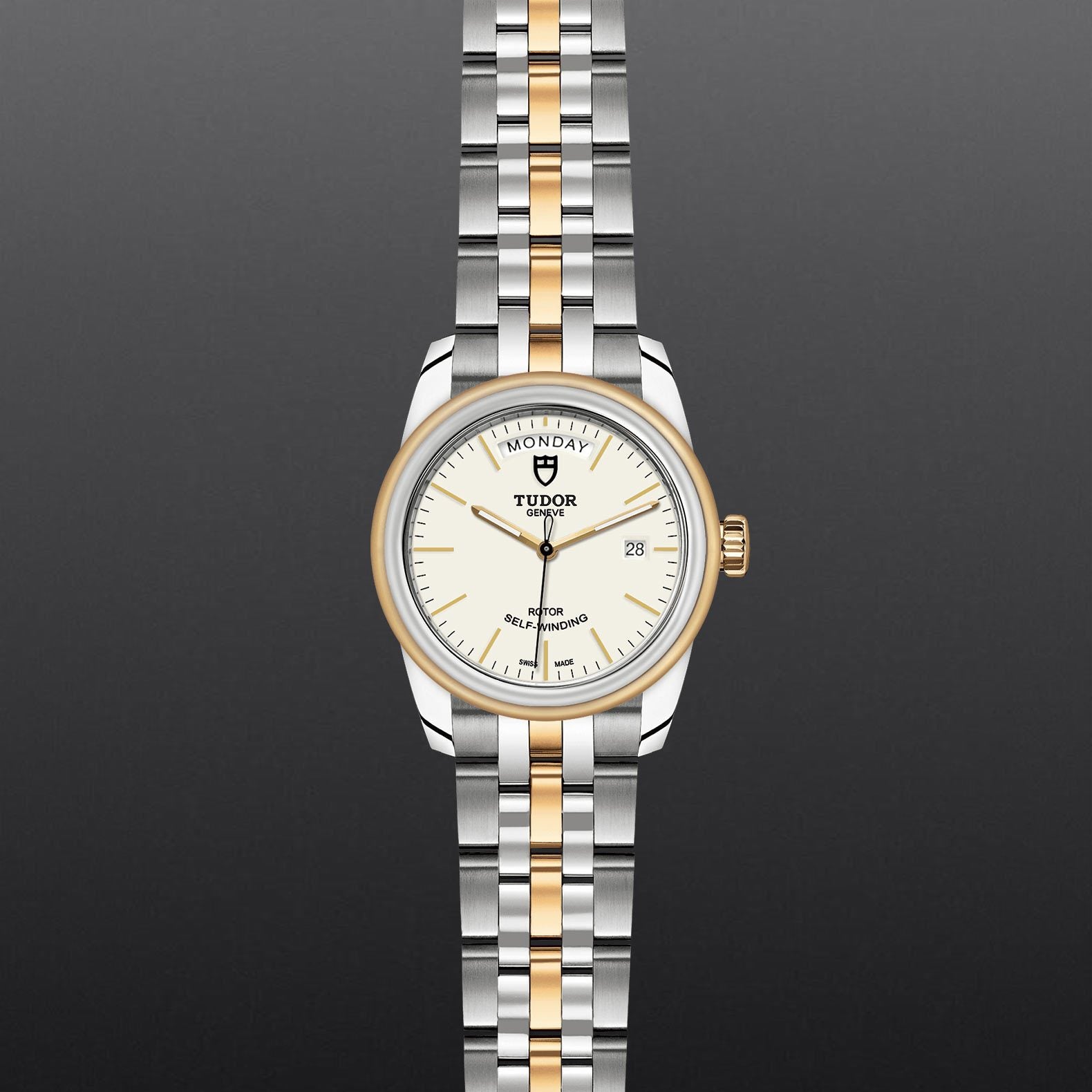 TUDOR Glamour Date+Day