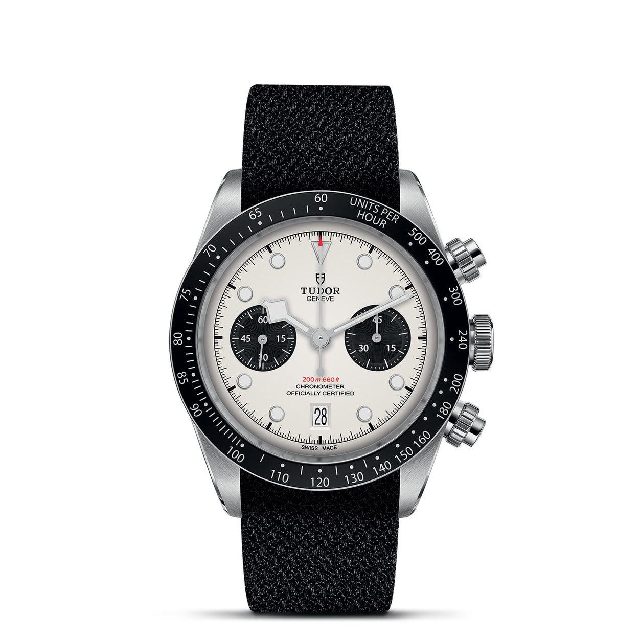 Tudor heritage black outlet bay chrono price