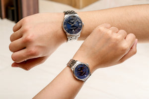 Pair C: Tissot Chemin Des Tourelles Powermatic 80 Lady T099.207.11.048.00 & Powermatic 80 Gents T099.407.11.048.00