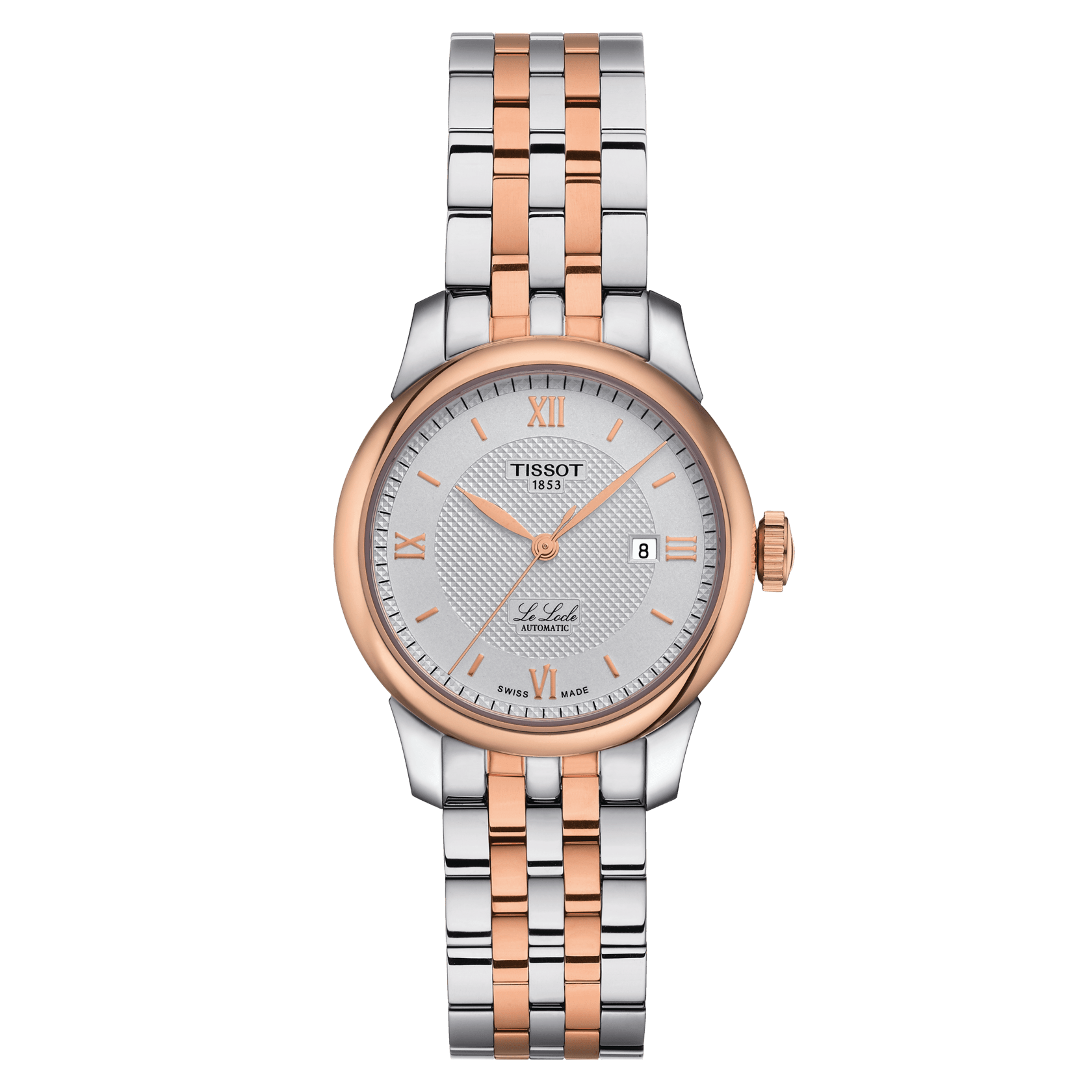 Tissot Le Locle Automatic Lady 29.00 mm Rose Gold 2Tone