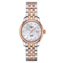 Load image into Gallery viewer, Tissot Le Locle Automatic Lady (29.00 mm) w/ diamonds Rose Gold 2Tone
