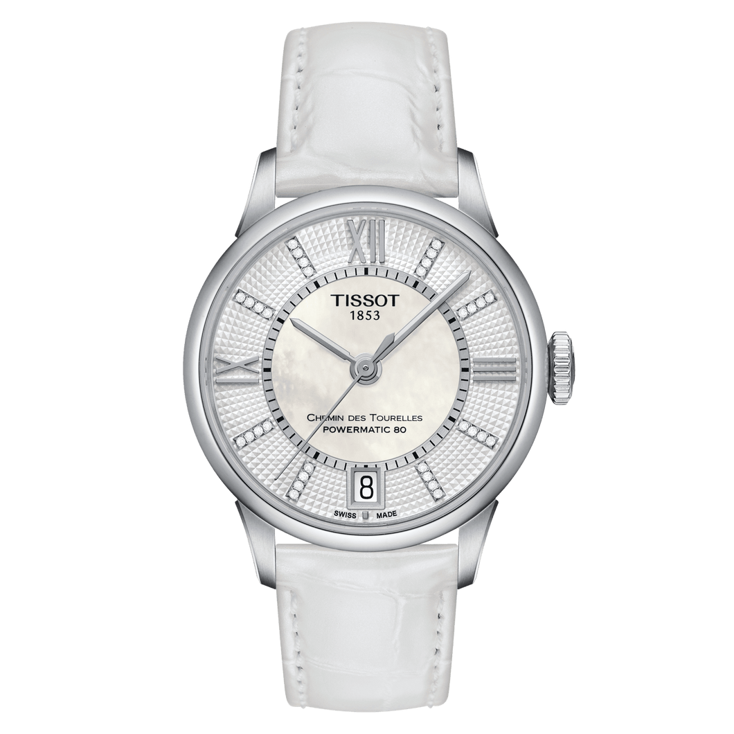 Tissot Chemin des Tourelles Powermatic 80 Lady with diamonds