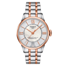 Load image into Gallery viewer, Tissot Chemin des Tourelles Powermatic 80 Lady 2-Tone Rose Gold
