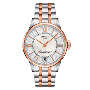 Tissot Chemin des Tourelles Powermatic 80 Lady 2-Tone Rose Gold