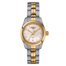 Load image into Gallery viewer, Tissot PR 100 Lady Small 25MM in Yellow Gold 2Tone White MOP dial
